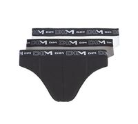 DIM Underpants / Brief COTON STRETCH X3 in Black T3
