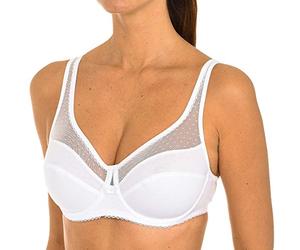 Dim Underwired Women's Generous Organic Cotton Bra x1