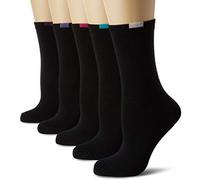 DIM Women - Ecodim Cotton Socks x10 | Reinforced Heels & Toes | Breathable Fine Mesh | Everyday Comfort Black One Size
