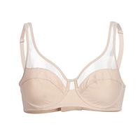 DIM Women - Generous Classic Bra x1 | Perfect Support for Bigger Cups | Thick Stretch Microfibre | U-Back and Wide Straps | Modern Look and Absolute Comfort