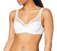 DIM Women's Ecodim Boxer X6 Bra, White (Blanc), 38F UK