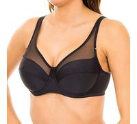 DIM Women - Generous Classic Bra x1 | Perfect Support for Bigger Cups | Thick Stretch Microfibre | U-Back and Wide Straps | Modern Look and Absolute Comfort