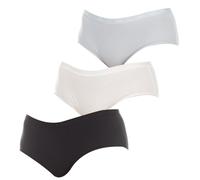 DIM Women's Boxer Set of 3 | Les Pockets EcoDIM Soft Touch | Cotton Stretch | Extra Flat Finishes | Everyday Comfort | Multicoloured