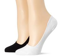 Pack of 2 Foot Protector Socks Black + White