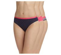DIM Women's Pockets Cotton x3 | Multicoloured Briefs | Comfort Cotton & Elastane | Soft Waistband | Everyday Style Pretty Rose set M