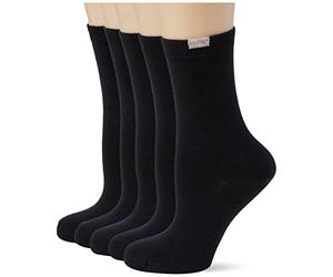 DIM Women's Ecodim Coton Talon/Pointe Renforcés X5 Chaussettes (pack of 5)