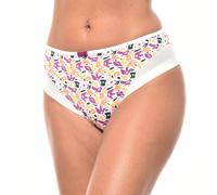 Dim Womens Generous elastic and breathable fabric panties 00A63 for women offers comfort and natural movement - Multicolour - Size 2XL