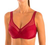 Dim Womens Generous underwire bra 03983 woman - Red Polyamide - Size 36C