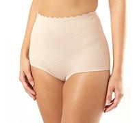 DIM Women's High Waist Beauty Lift Sculpting Effect x1 Brief, Nude, XXL