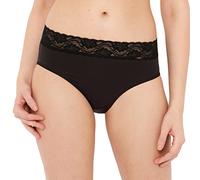 Dim Women's Maxi Cotton Brief x2 Black L