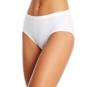 Dim Women's Maxi Daily Brief Organic Cotton Stretch x2 White M