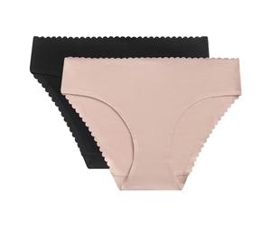 DIM Women's Midi Brief Body Touch Easy x2