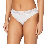 Dim Women's Midi Cotton Feminine Brief x2 White M