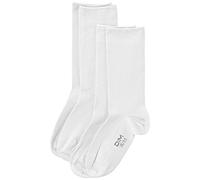 Dim Women's Modal Sensation Silk Socks x2 White 39-42