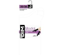 Dim Women's Modal Sensation Silk Socks x2 White 35-38