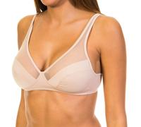 Dim Womens Non-wired bra with elastic sides 04974 woman - Beige - Size 38B