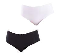Dim Womens Pack- 2 Body touch Culottes Panties D0A6L woman - Black - Size Small