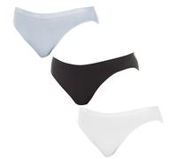 Dim Womens Pack-3 Les Pockets panties elastic fabric D4H00 woman - Multicolour - Size Large
