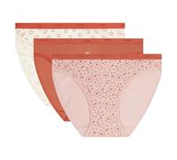 DIM Women's Pockets Cotton x3 | Multicoloured Briefs | Comfort Cotton & Elastane | Soft Waistband | Everyday Style