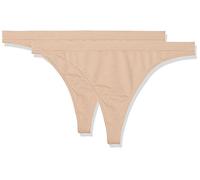 Pack of 2 Les Pockets Seamless Thongs Skintone Pink