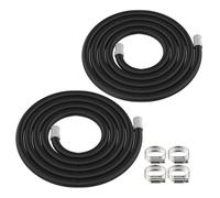 Dimakung A20015 Ribbed Hosing for Fluval 304/305/306/307/404/405/406/407 Canister Filter, Canister Filter Tubing Replacement for Fluval Fish Tank & Aquarium Filters Pump Hose, 9.8 Ft
