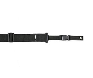 DiMarzio DD 2200BKS Extra Short Nylon Guitar Strap with ClipLock System - Black