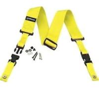 DiMarzio DD 2200YS Extra Short Nylon Guitar Strap with ClipLock System - Yellow