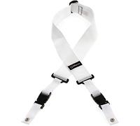 DiMarzio DD2200W Cliplock Guitar Strap - White, 5 cm