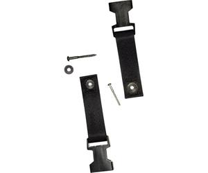 DiMarzio DD2202 - Cliplock Fasteners - Black - Set of Two, 5 cm