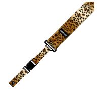 DiMarzio DD2230 ClipLock Guitar Strap Cheetah Pattern