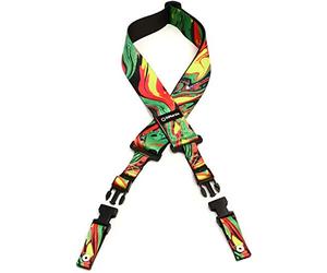 DiMarzio DD2241 - Steve Vai Cliplock Strap - Green Universe