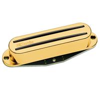 DiMarzio DP 181G Fast Track 1 Humbucker Electric Guitar Pickup, Gold Cover