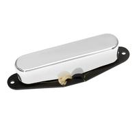DiMarzio DP436C Muscle T Neck - Single Coil Pickup for Telecaster - Vintage Style with Modern Punch, AlNiCo 5, Chrome