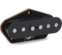 DiMarzio DP437BK Muscle T Bridge Pickup - Hand Wound Single Coil for Tele - Vintage Output, Balanced Sound & Modern Warmth, Black