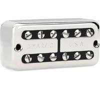 DiMarzio® New’Tron™, Neck Pickup, Standard Spaced, Nickel Cover, Black Insert