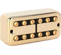 DiMarzio® PAF'Tron™, Bridge Pickup, F-Spaced, Gold Cover, Black Insert