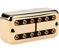 DiMarzio® Super Distor’Tron™ Pickup, F-Spaced, Gold Cover, Black Insert