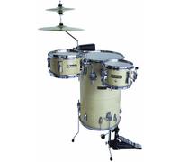 Dimavery CDS Cocktail Drum Set, maple white