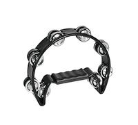 Dimavery TN-2 Tambourine plastic, Black