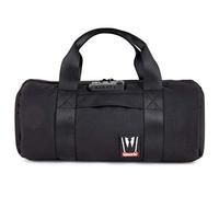 Dime Bags Omerta Brigata Carbon Filter Duffle Bag with Padded Interior and Locking Zipper | 100% Carbon Lined Carrying Case, Black, 15" (Pack Of 1)
