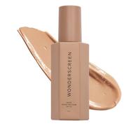 Dime Dime Beauty Tinted Glow Wonderscreen SPF 30 Mineral Face Sunscreen with 19% Zinc Oxide, Moisturising Tinted with SPF, 50g (Clay 02)