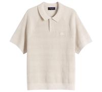 Dime Men's Cable Knit Polo Oatmeal