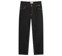 Dime Men's Classic Relaxed Denim Jeans Black/Contrast Stitch