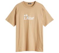 Dime Men's Classic Shiny T-Shirt Sepia