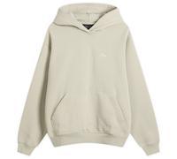 Dime Men's Cursive Small Logo Hoodie Charcoal Moss