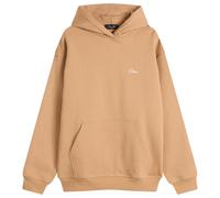 Dime Men's Cursive Small Logo Hoodie Hazelnut