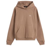 Dime Men's Cursive Small Logo Hoodie Sepia