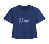 Dime Women's Classic Liquid T-Shirt Midnight Blue