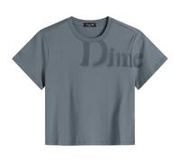 Dime Women's Stencil T-Shirt Granite