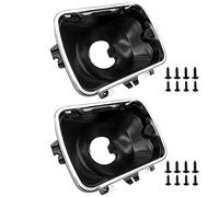 Dimeani 42437 Headlight Bucket Kit, 5X7 Headlight Mounting fit for Chevrolet Express GMC Savana 1500 2500 3500 S afari Yukon Topkick Chevy Exprress 4500 K10 K20 K30 Suburban Cadillac Escalade(2PCS)